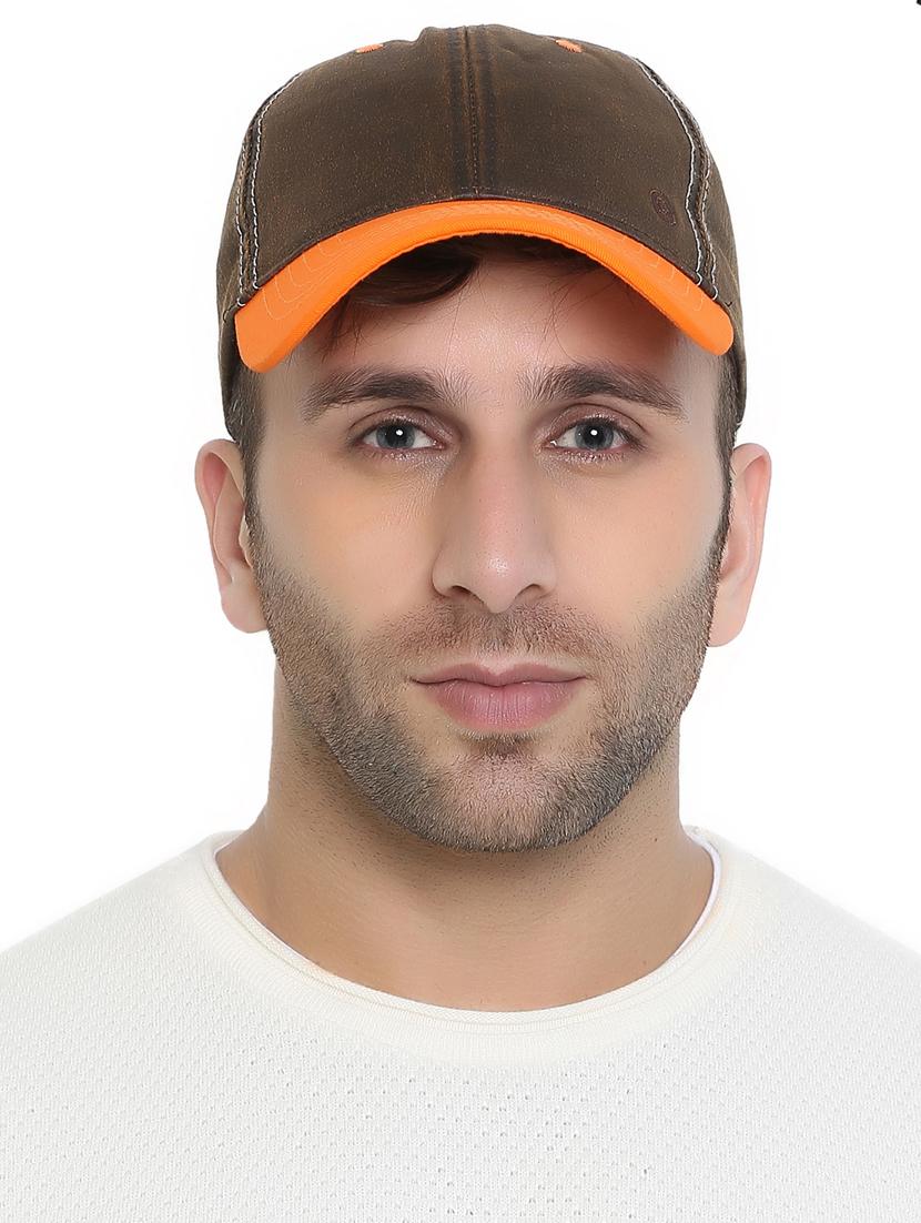 brown cotton cap - 16301445 - Zoom Image - 1