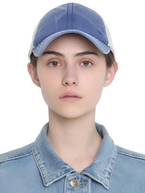 blue cotton cap - 16301454 - Standard Image - 3