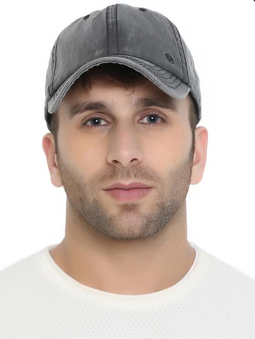 black cotton cap - 16301459 - Very Small Image - 1