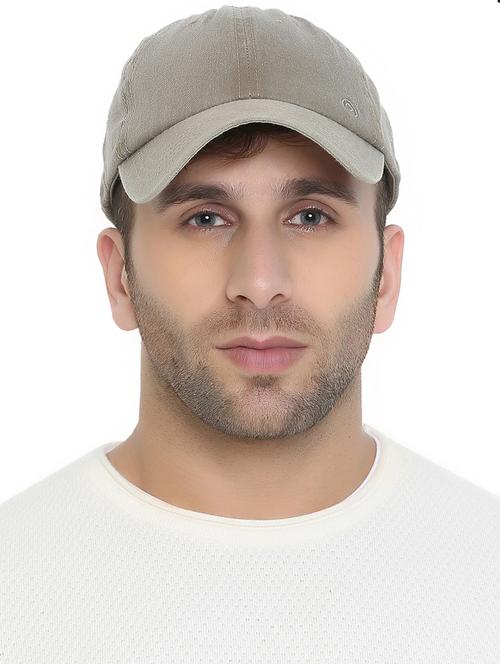grey cotton cap - 16301460 - Very Small Image - 1