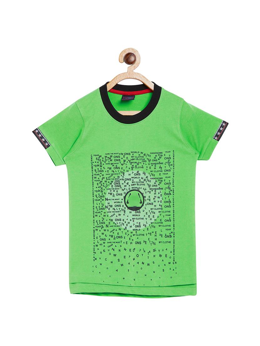 round neck graphic t-shirt - 16301538 - Zoom Image - 1