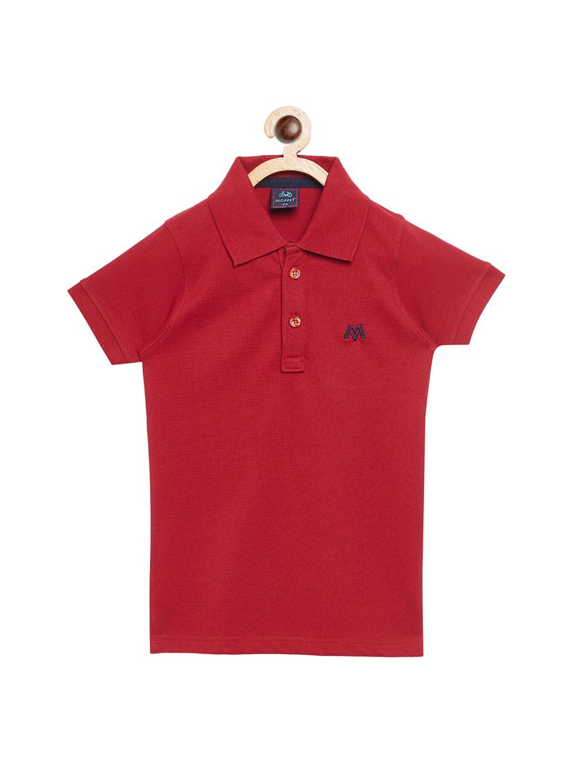 polo neck short sleeve t-shirt - 16301546 - Zoom Image - 1