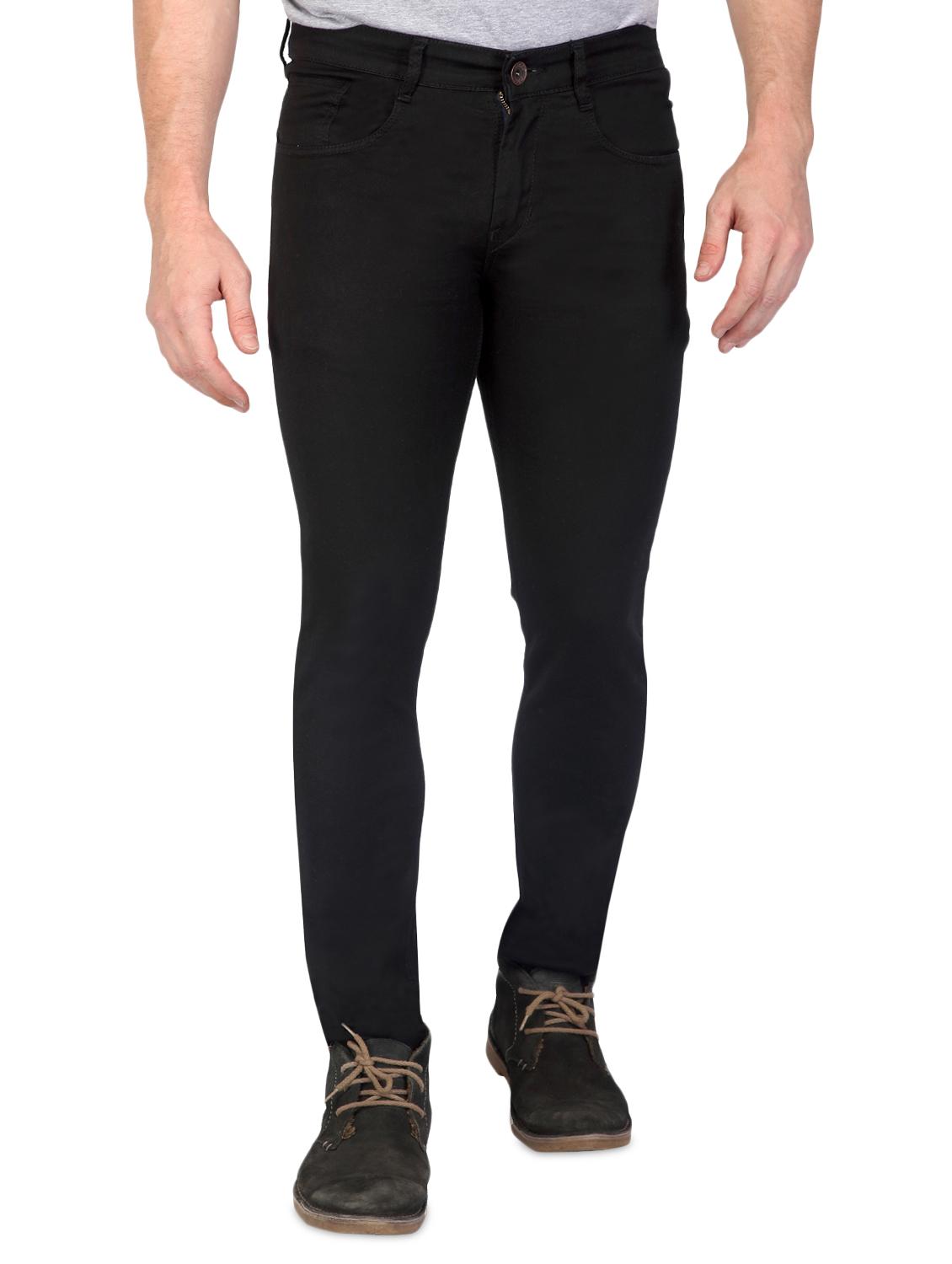 black denim plain jeans - 16301818 - Zoom Image - 1