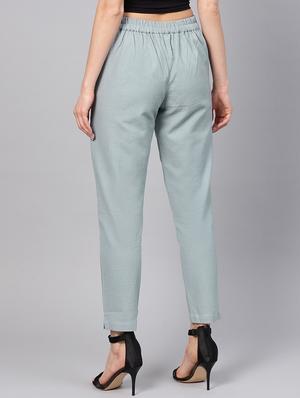 high rise pleated trouser - 16301918 - Standard Image - 3