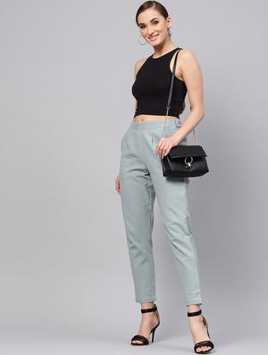 high rise pleated trouser - 16301918 - Standard Image - 4