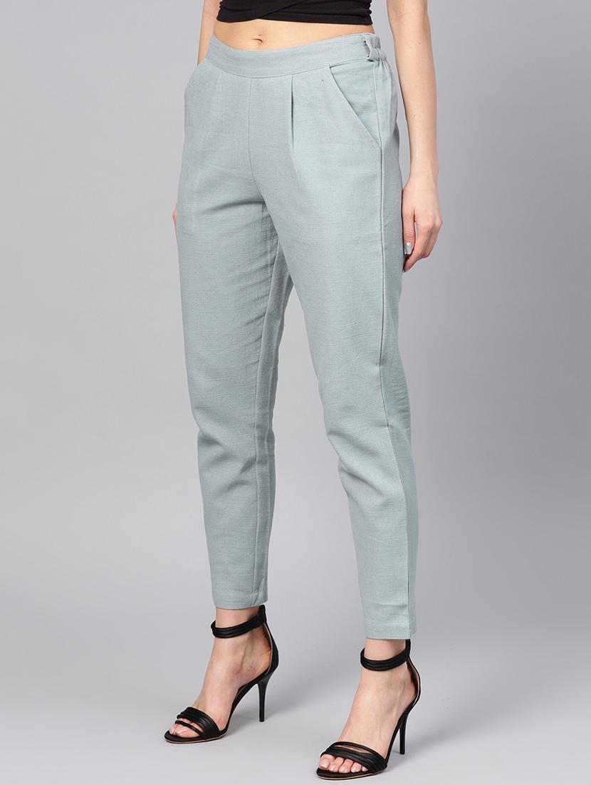 high rise pleated trouser - 16301918 - Zoom Image - 2