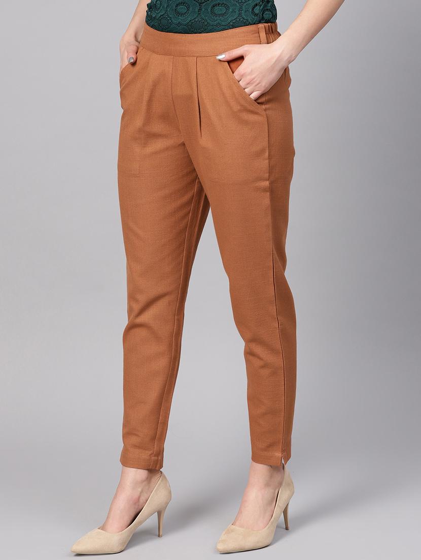 high rise pleated trouser - 16301923 - Zoom Image - 2