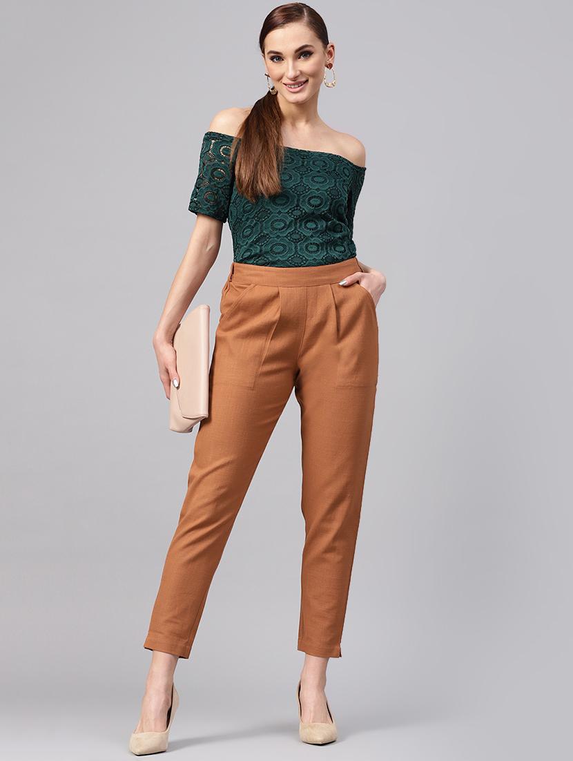 high rise pleated trouser - 16301923 - Zoom Image - 4