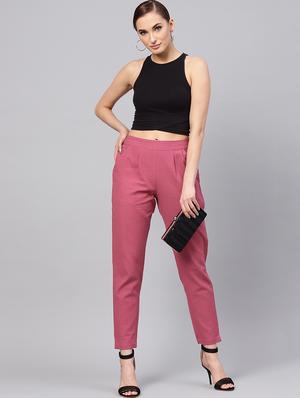 high rise pleated trouser - 16301925 - Standard Image - 4