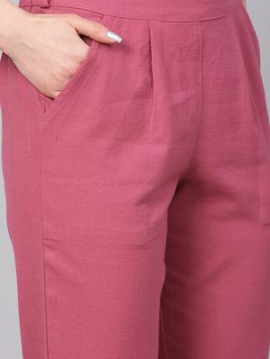 high rise pleated trouser - 16301925 - Standard Image - 5