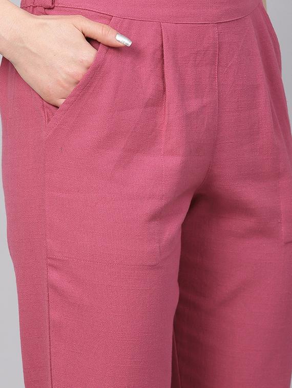 high rise pleated trouser - 16301925 - Zoom Image - 5