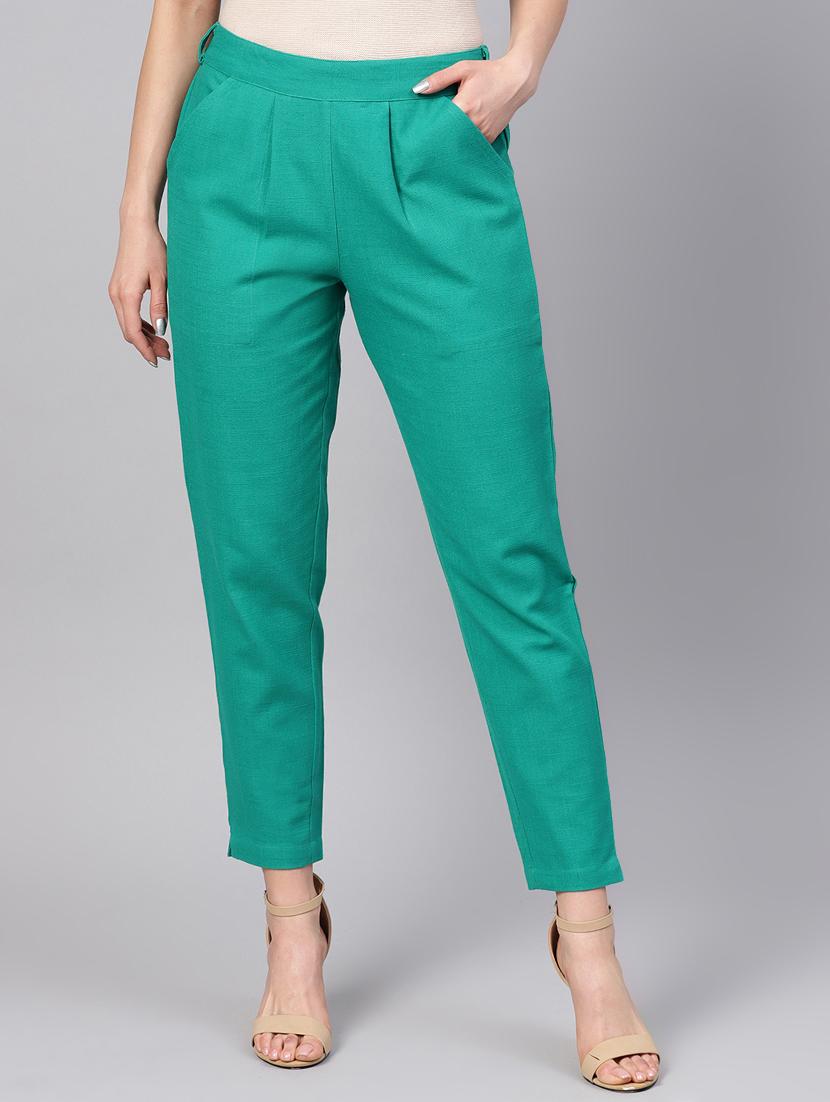 high rise pleated trouser - 16301926 - Zoom Image - 1