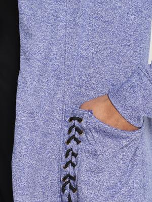 blue cotton shrug - 16302837 - Standard Image - 5
