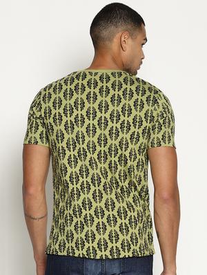 green all over print tshirt - 16302850 - Standard Image - 3