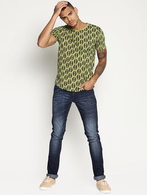 green all over print tshirt - 16302850 - Standard Image - 4