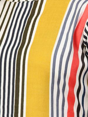 striped straight kurta - 16303431 - Standard Image - 4