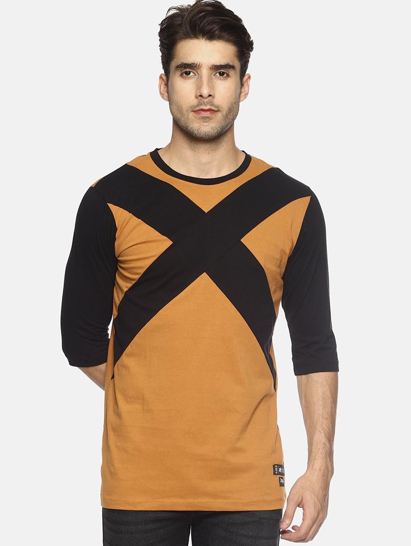 brown cut and sew tshirt - 16303686 - Zoom Image - 1