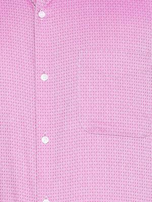 pink slim fit printed formal shirt - 16304096 - Standard Image - 5