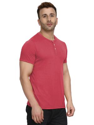 pink solid t-shirt - 16304485 - Standard Image - 2