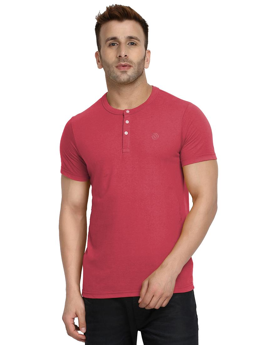 pink solid t-shirt - 16304485 - Zoom Image - 1