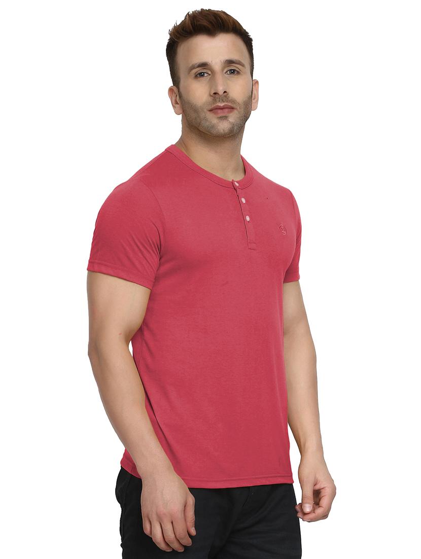 pink solid t-shirt - 16304485 - Zoom Image - 2