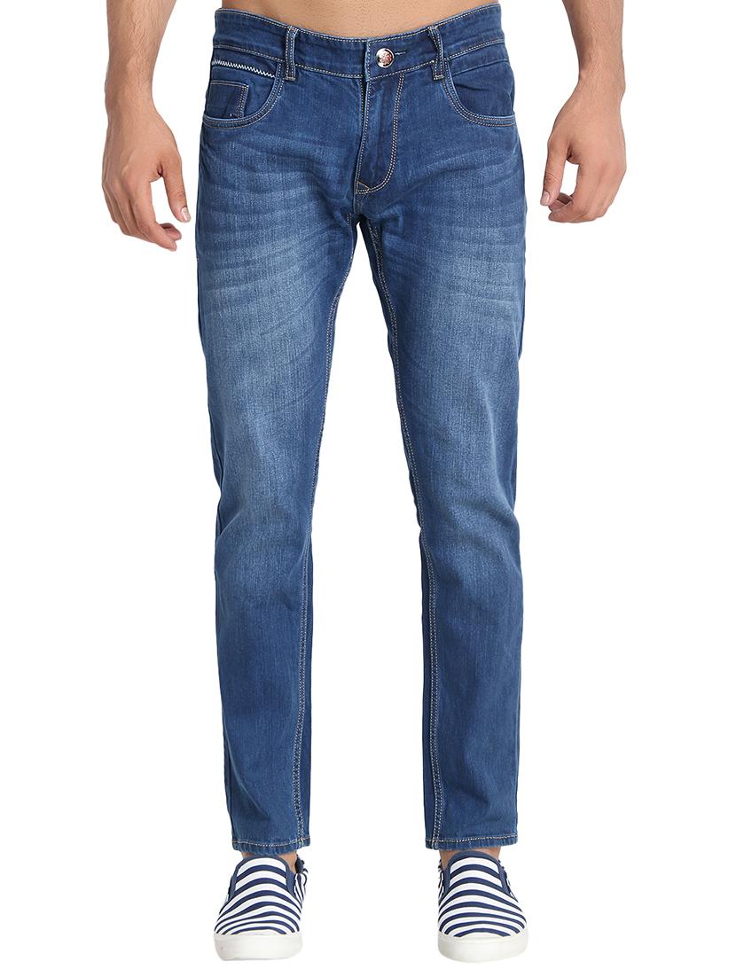 blue light washed jeans - 16304625 - Zoom Image - 1
