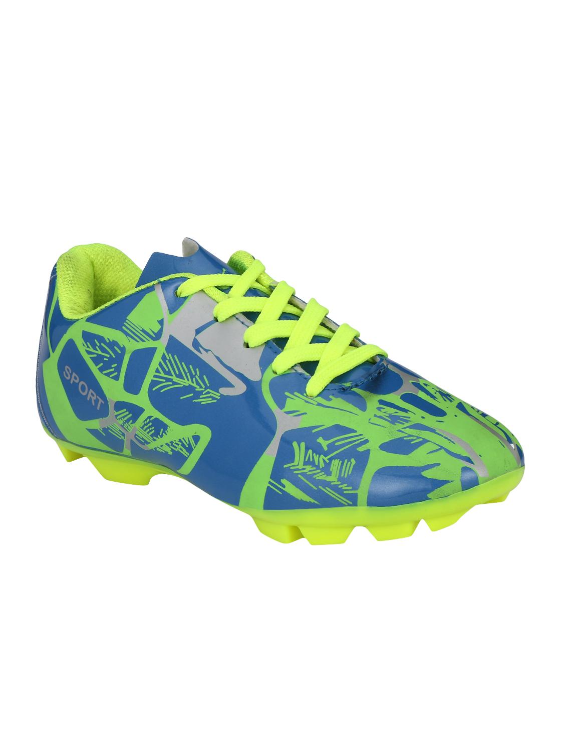 blue leatherette sport shoe - 16304683 - Zoom Image - 1