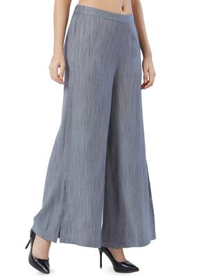 high rise side slit palazzo - 16304770 - Standard Image - 2