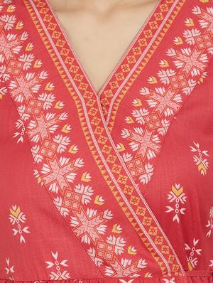 gather detail wrap top - 16304817 - Standard Image - 5