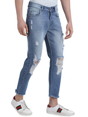 blue distressed washed denims - 16304888 - Standard Image - 2