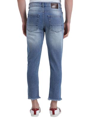 blue distressed washed denims - 16304888 - Standard Image - 3