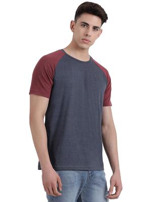 navy blue raglan t-shirt - 16304909 - Standard Image - 2
