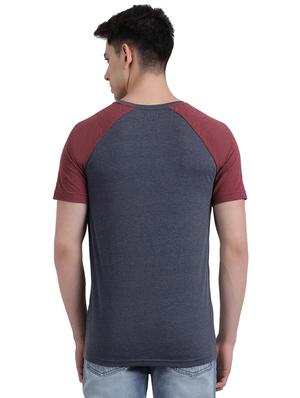 navy blue raglan t-shirt - 16304909 - Standard Image - 3