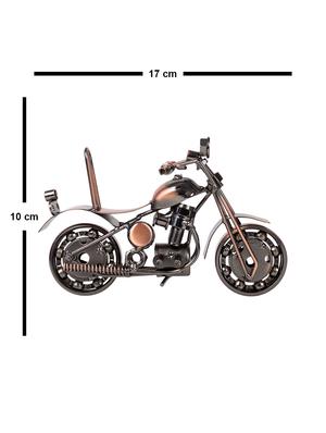 copper antique cruiser motor bike miniature showpiece - 16305191 - Standard Image - 5