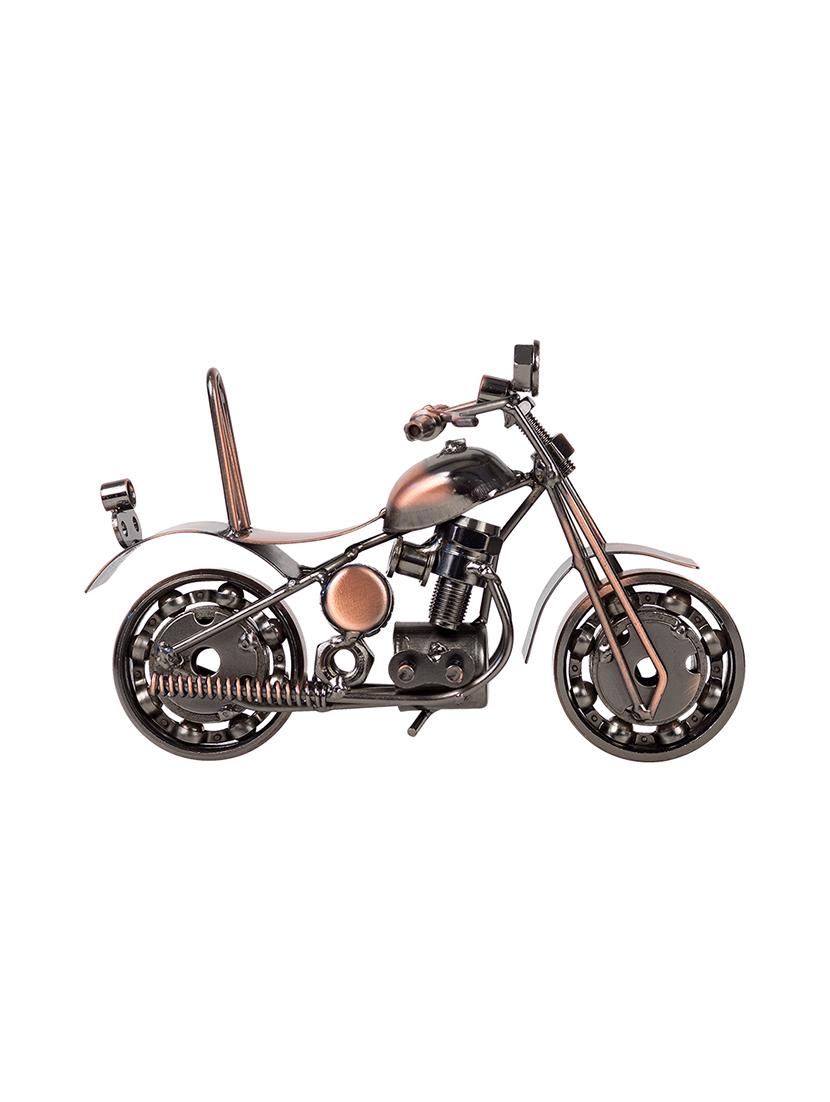 copper antique cruiser motor bike miniature showpiece - 16305191 - Zoom Image - 2