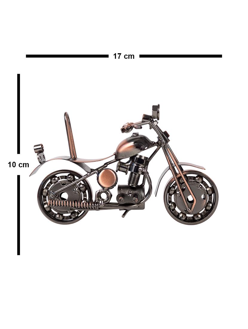 copper antique cruiser motor bike miniature showpiece - 16305191 - Zoom Image - 5
