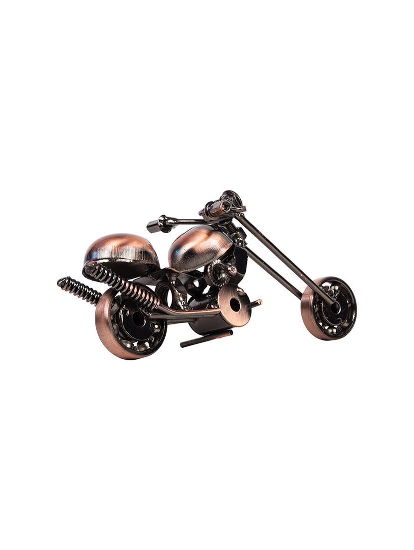 metal handmade vintage motor bike miniature showpiece - 16305192 - Zoom Image - 4