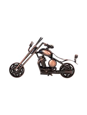 copper antique cruiser motor bike miniature showpiece - 16305193 - Standard Image - 2