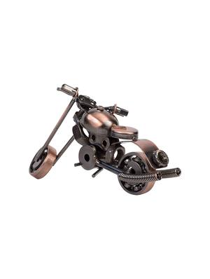 copper antique cruiser motor bike miniature showpiece - 16305194 - Standard Image - 4