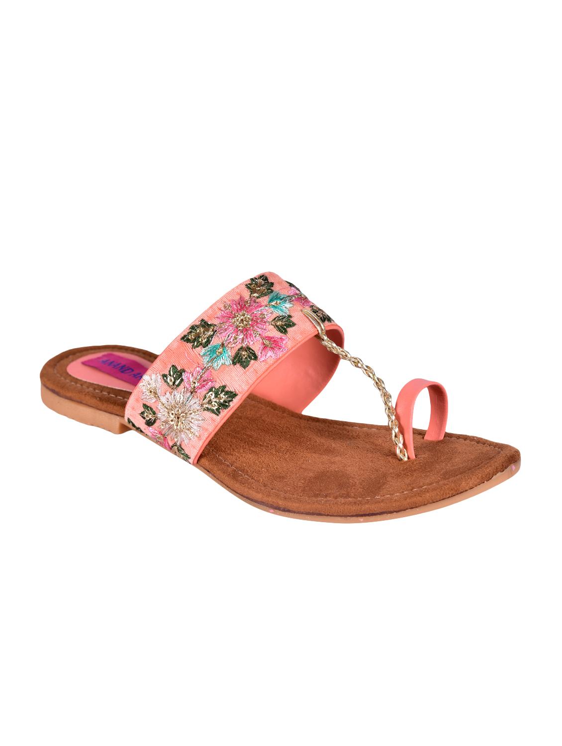 pink one toe sandals - 16306033 - Zoom Image - 1