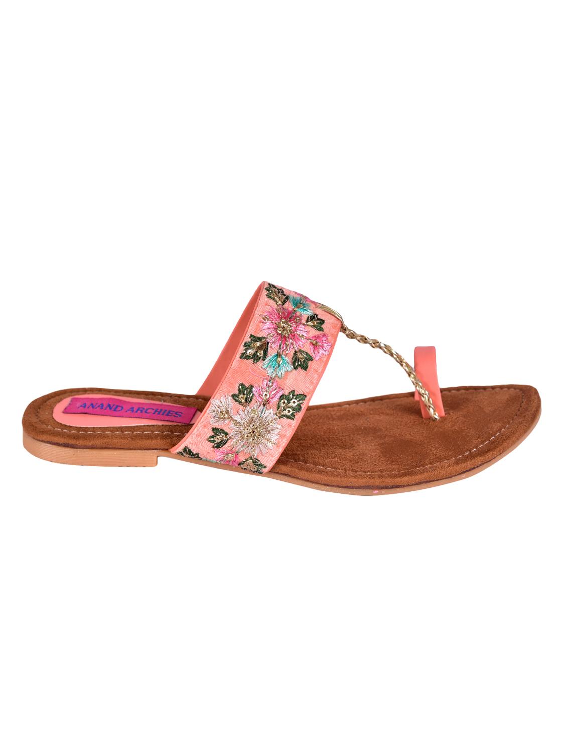 pink one toe sandals - 16306033 - Zoom Image - 2