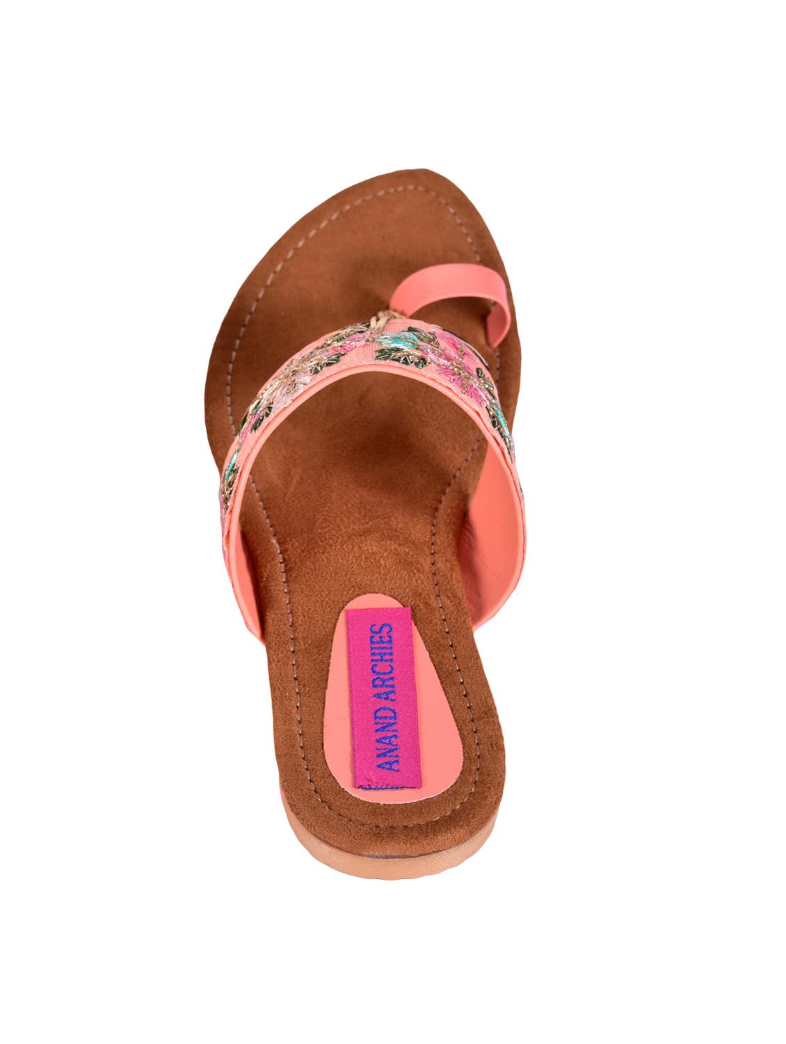 pink one toe sandals - 16306033 - Zoom Image - 3