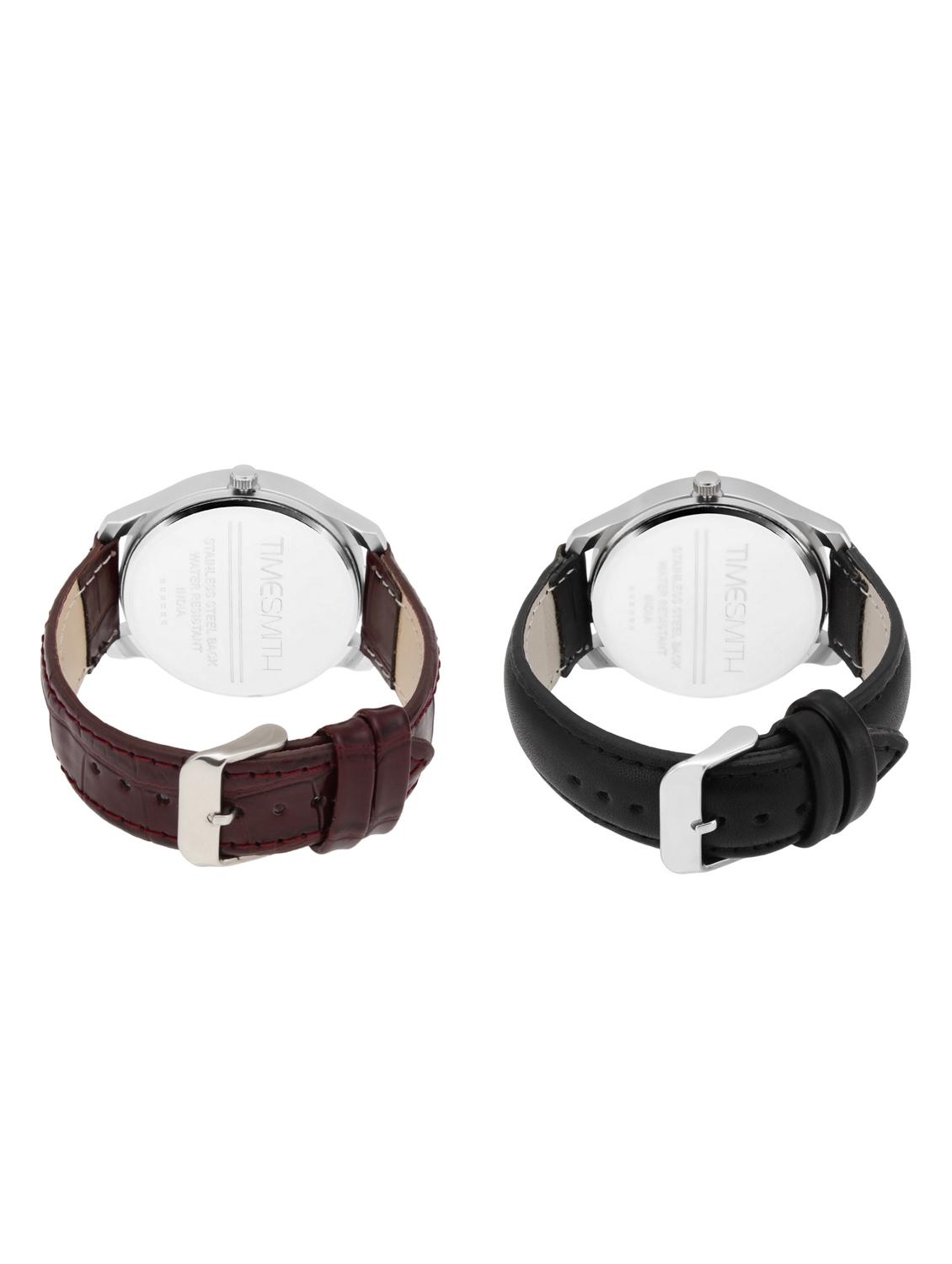 timesmith set of 2 analog watch combos tsc-003-011 - 16306167 - Zoom Image - 2