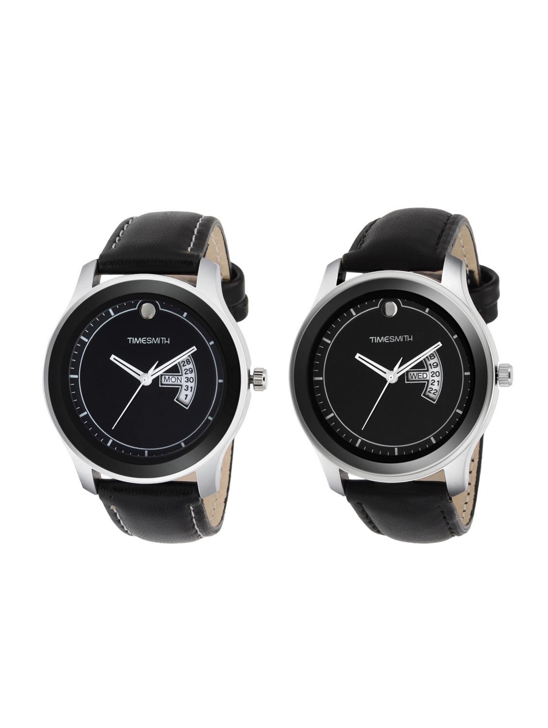timesmith set of 2 analog watch combos tsc-004-011 - 16306174 - Zoom Image - 1