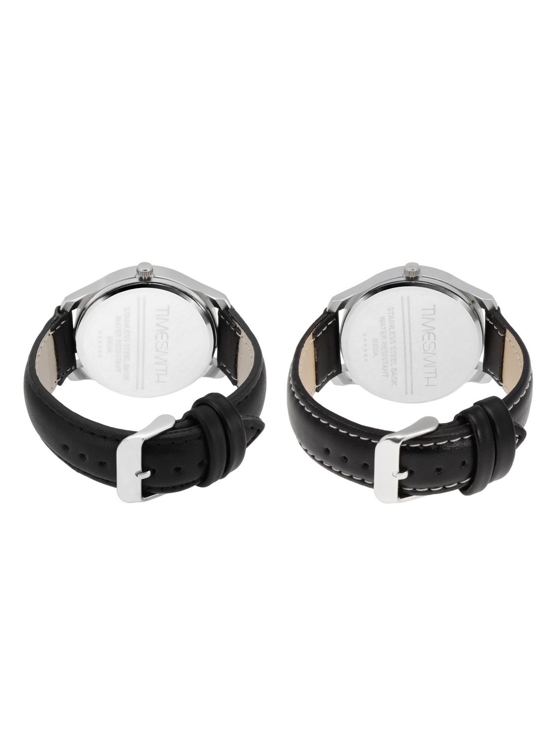 timesmith set of 2 analog watch combos tsc-004-011 - 16306174 - Zoom Image - 2