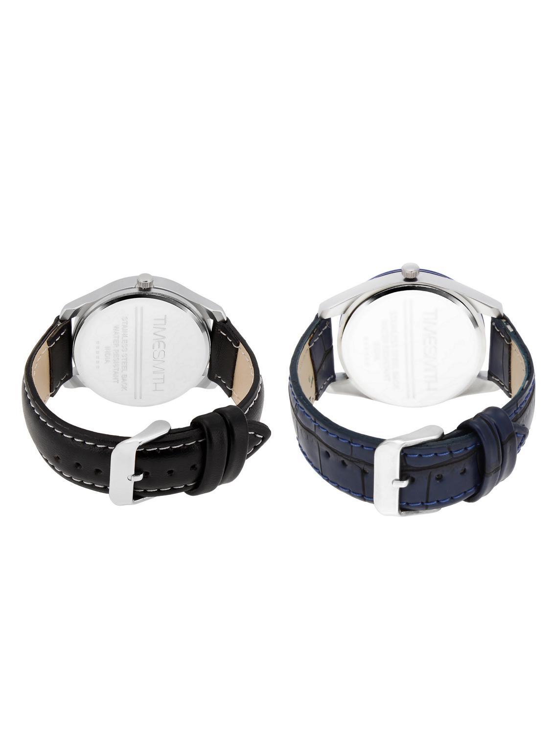 timesmith set of 2 analog watch combos tsc-005-012 - 16306181 - Zoom Image - 2