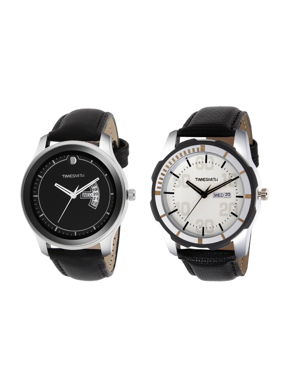timesmith set of 2 analog watch combos tsc-006-011 - 16306185 - Zoom Image - 1