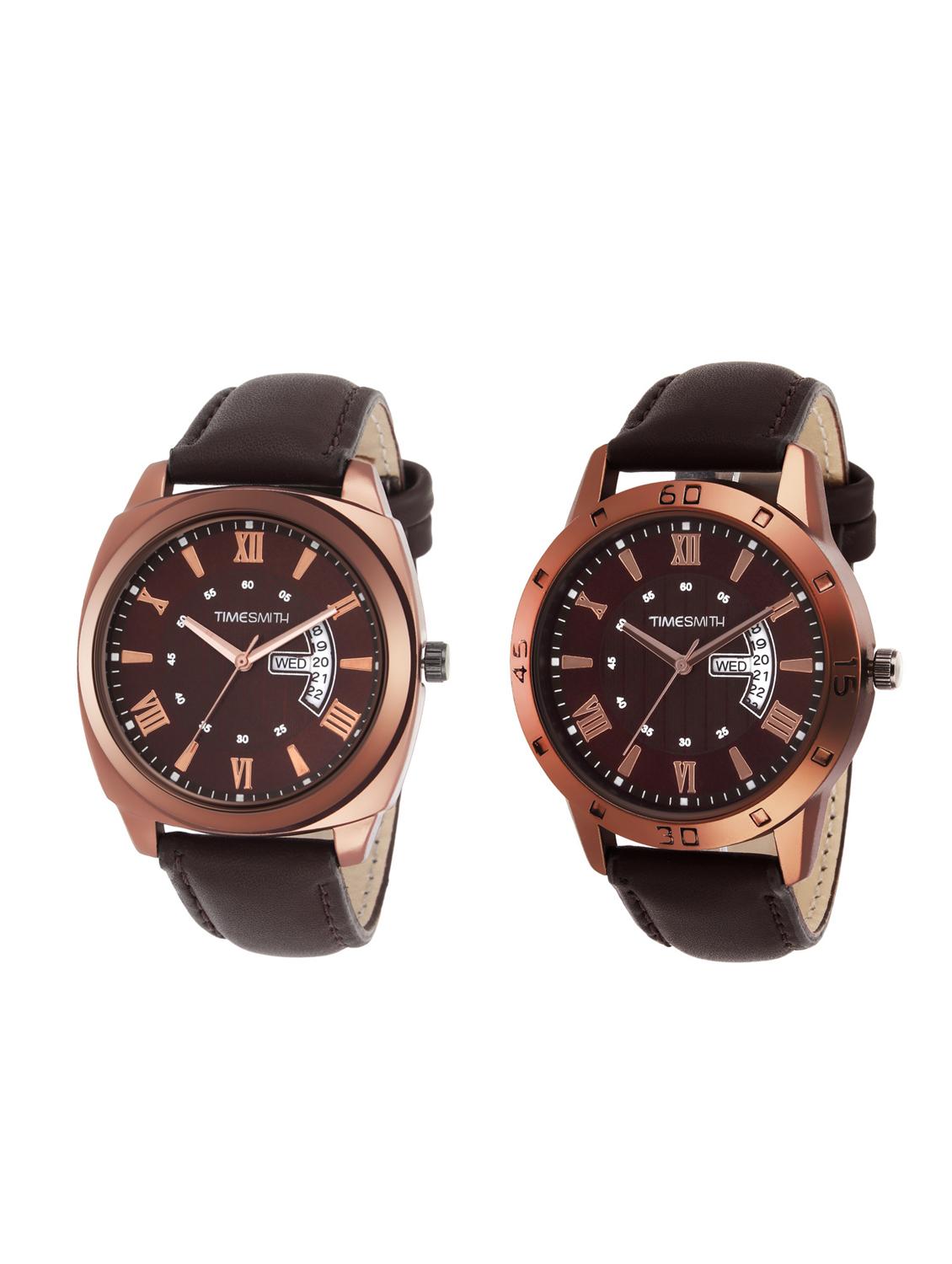 timesmith set of 2 analog watch combos tsc-013-014 - 16306198 - Zoom Image - 1