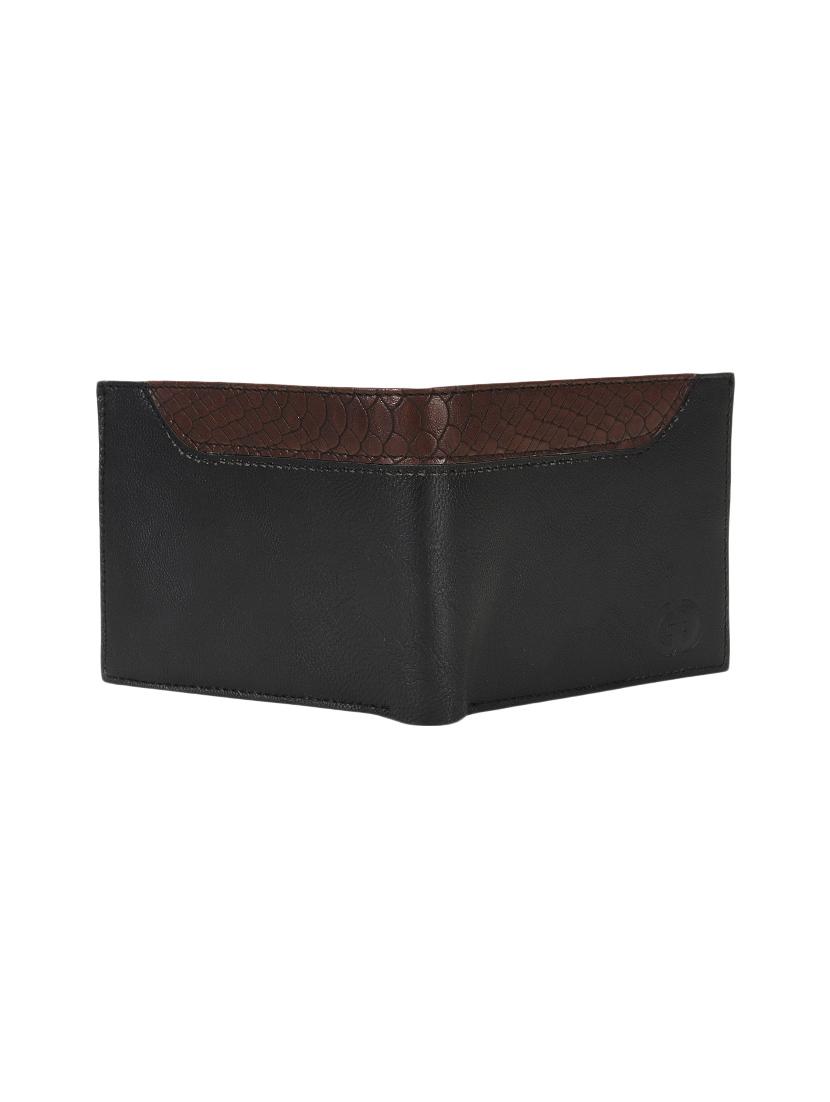 black leather wallet - 16306300 - Zoom Image - 4