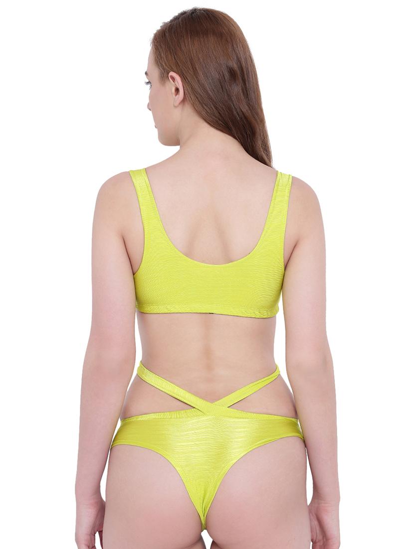 criss cross detail bikini set - 16307964 - Zoom Image - 3